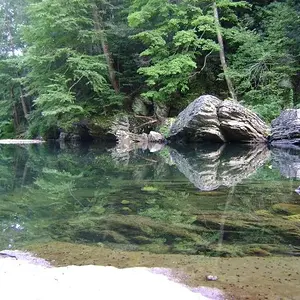 Blue Hole - Swimming hole on Back Creek in Bath county Va.