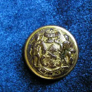 Civil War MAINE Staff Officer's Coat Button - This was a Beauty and a Pleasure Digging!  Still one of my favorite Yankee buttons.  Summer 2010