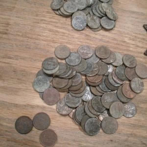 Uvalde 2 finds - pennies - pennies