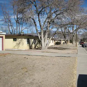 Old Base Housing - This is what the housing area looked like when I started detecting...over 750 homes, no grass to speak of and I had the place to my