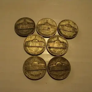 War nickels  - The wife found all these at work allwas check that pocket change