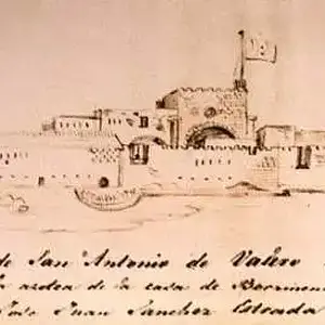 Drawing #2 of the Alamo