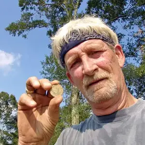 This is my first large cent, 1852 found near Baton Rouge, La. at a civil war site. Air temperature about 200 I think!
