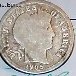 First Barber coin