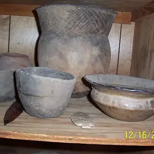 Pottery  - Caddoan Pottery from Franklin and Bowie counties..Northeast Texas