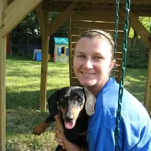 The wife with the rat that lives in our back yard.