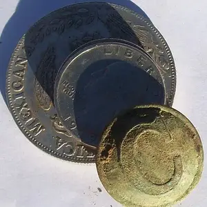 Confederate Calvary Button
