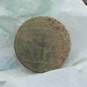 CW Georgia Militia Button