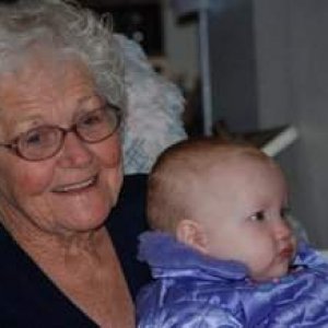 Lilliana with Great Great Grandma