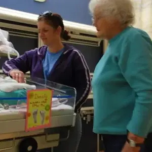 Me with Dani and Grandma