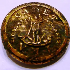 VMI CADET BUTTON 1870