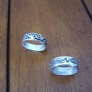 1st two silver rings