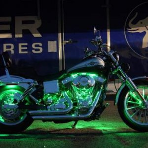 My bike - My bike with LED Accent Lighting that I do for my business
