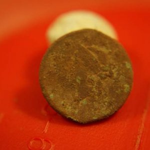 1864 Gaming Token Front - This was used for gaming or gambling