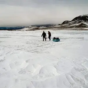 Winter Fun Ice Fishing