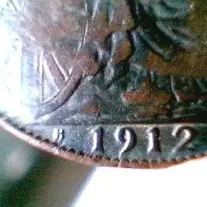 1912 H penny - 1912 H Penny - Struck by Ralph Heaton & Sons, Birmingham.