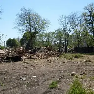 childhood memories - this is the house that i grew up in. this is a picture of its final moments before the last of it got hauled away in a dump truck