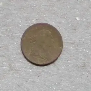 True Jefferson coin. - 
 Draped Bust Half Cent.