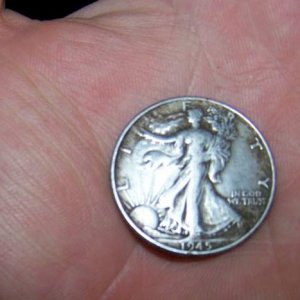 1945 walking liberty - 
  Nicest silver I have.