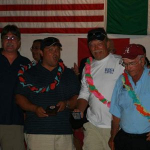 3rd place - 3rd place in a sailboat race from St. Pete Fl to Isla Mujeres Mexico