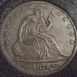 1874 seated