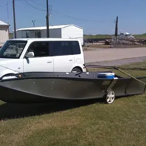 Car boat - my  14 ft potabote that fits on the roof of my car I can go boating almost anywhere and still get 35mpg in the car. With a lightweight set 