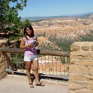 Sally at Bryce N.P. Utah 8/2009