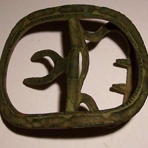 Complete colonial shoe buckle