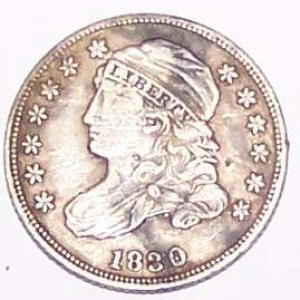 1830 Capped Bust Dime