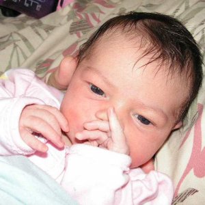 Samantha Michelle - This is our beautiful new daughter Samantha.