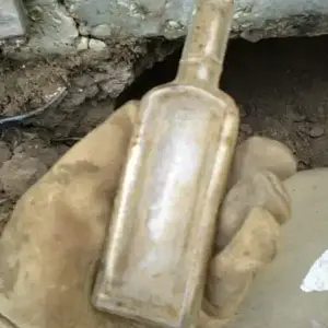 Bottle from under workshop
