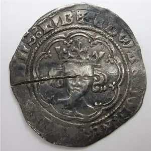 Edward 111 Halfgroat 1363-1369 ad