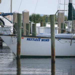 My boat in Titusville,FL