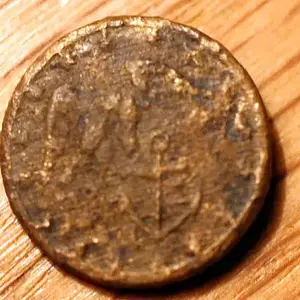 1830 USMC Flat Button -  Tice MC206