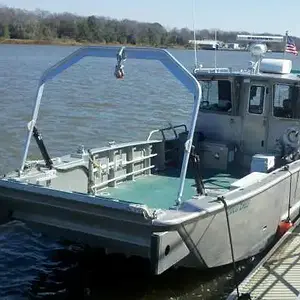 The Zulu Chief  - This is our 41ft. Munson equipped with Klein 3900 and VideoRay ROVs. Front A-frame capable of lifting about 5 tons