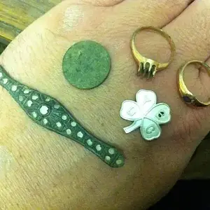 March 2011 Stuff - Hunted an Old Building in my town in Jackson, MO.  Here are a few nice finds.