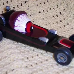 Pinewood Car - My sons winning pinewood car we built.