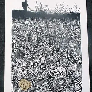 Gold Coin Drawing - Auctioned at Group Hunt.