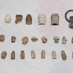 CTH III finds. - CTH III finds.  I dug a few bullets.  :P
