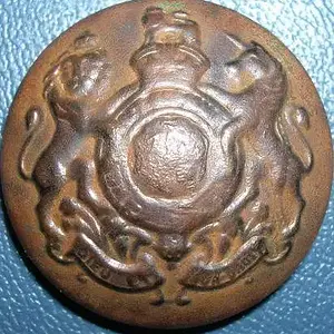 British Button - Dug this button at a War of 1812 site