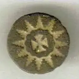 WW1 cuff button