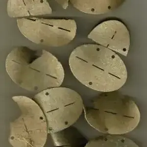 German dog tags WW2 - Recovered from Flak battery site.