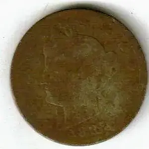 1885 V nickle