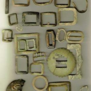 old buckles 1500s-1800s
