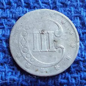 3 cent silver - First 3 cent silver I have ever dug!