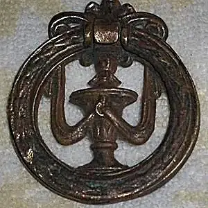 Bronze Door Knocker - Found at demolished home site Bondhead ON.