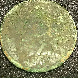 1901 indian - first old find only been detecting around a month!