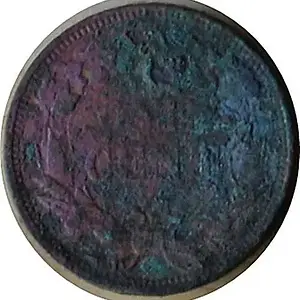 1858 Flying Eagle Cent - Found at farm site in Marlbank ON