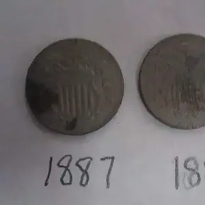 shield nickels.