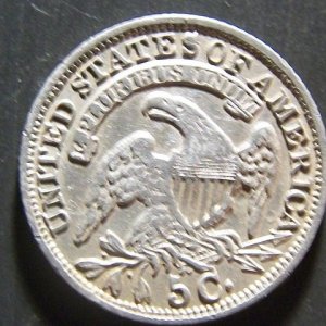 AUG 17 TH HUNT WITH G AND F CAPPED BUST HALF DIME